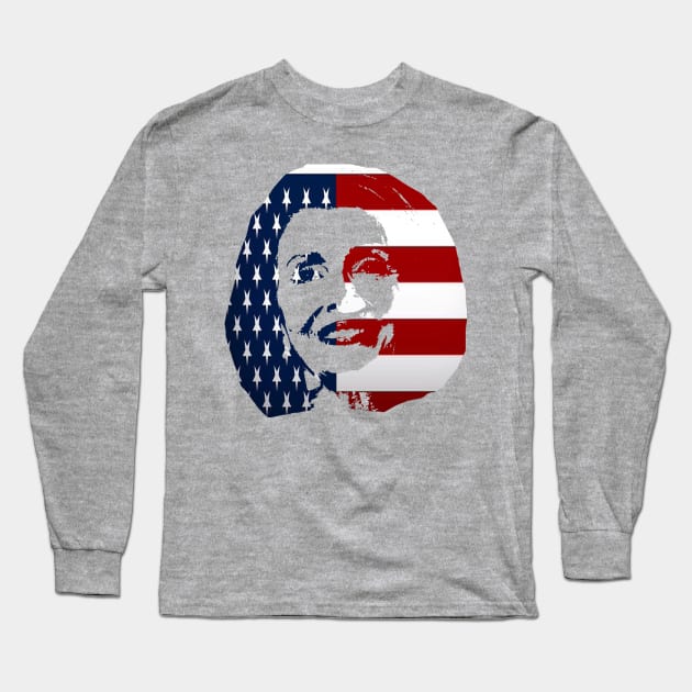 nancy pelosi 2020 Long Sleeve T-Shirt by cloud